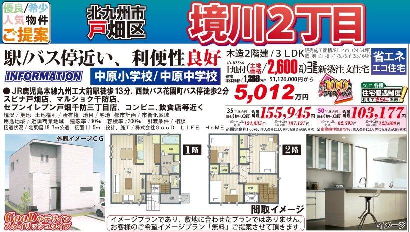メイン物件写真：クリックして拡大画像を表示する