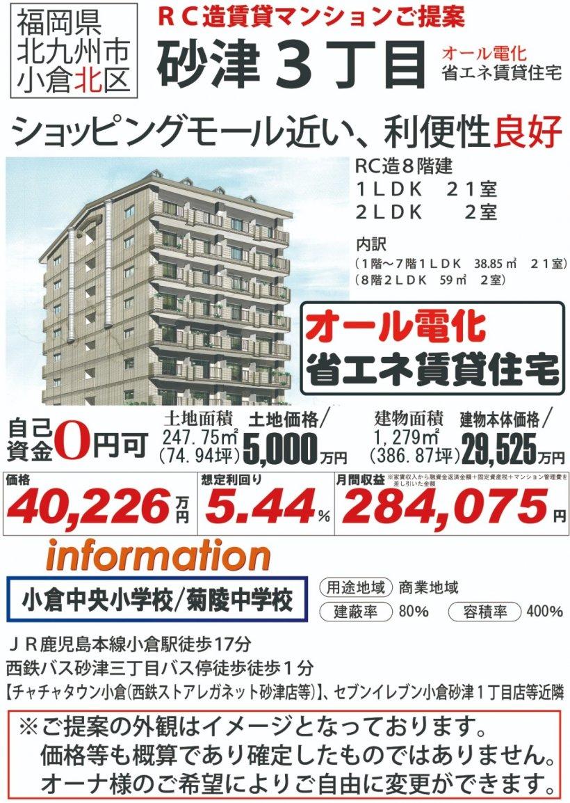 メイン物件写真：クリックして拡大画像を表示する