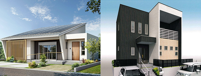 スタイリッシュハウス写真